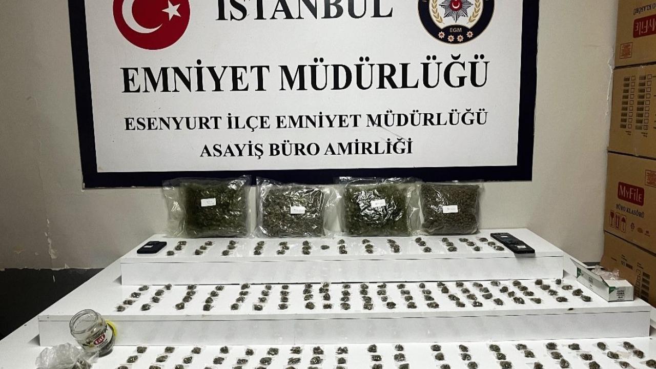 Esenyurt’ta uyuşturucu operasyonu: 3 gözaltı